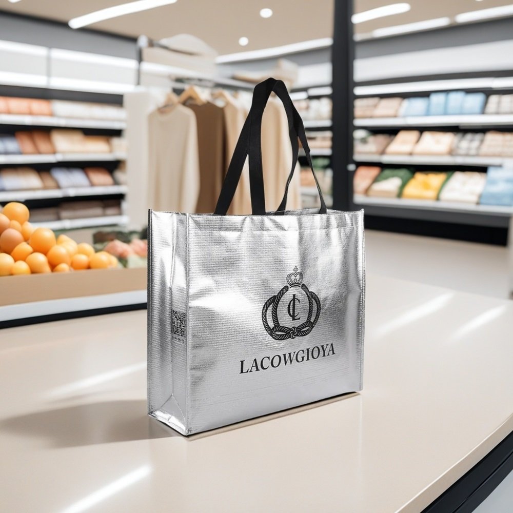 Reusable Eco Friendly Fabric Non Woven Shopping Bag - Image 2